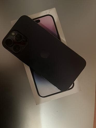 iphone ekranları: IPhone 14 Pro, 512 GB, Deep Purple, Face ID — 1