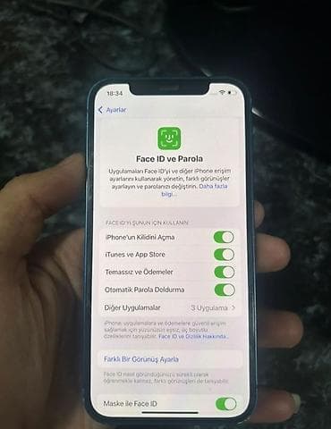 ses dinleme cihazı: IPhone 12, 128 GB, Mavi, Face ID — 5