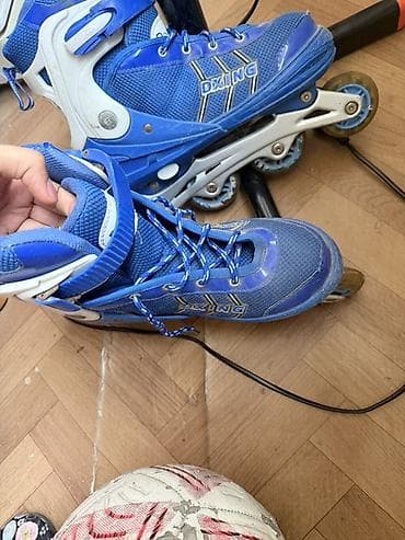 DXING marka təkərli konkis (inline roller skates) -ön təkər işığı — 4