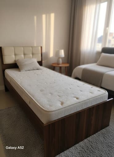 matras alti: İşlənmiş, Təknəfərlik çarpayı, Bazasız, Matras ilə, Siyirməsiz — 1