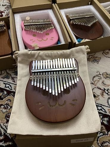 kalimba: Kalimba. Əla vəziyyətdə, yeni Pişik formalı yüksək keyfiyyətli — 1