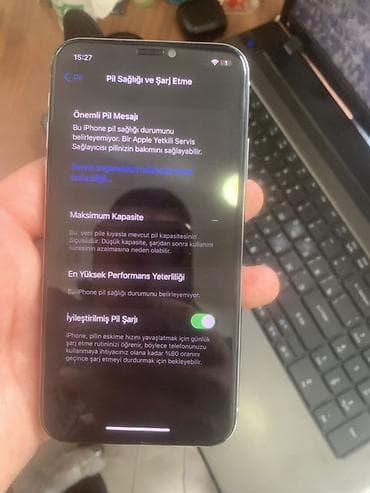 iphone 13 pro max ucuz: IPhone X, 64 GB, Gümüşü, Face ID — 2