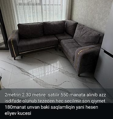 Divanlar: Künc divan, Parça, Çatdırılma yoxdur — 1