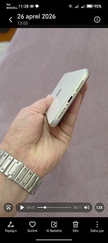 iphone xs satilir: IPhone 11, 64 GB, Ağ, Face ID — 2