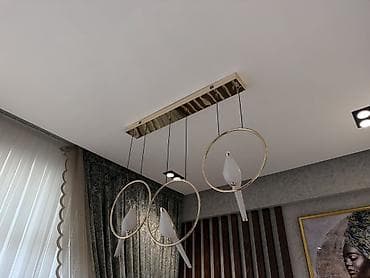 quş vuran: Led Çılçıraq, 3 lampa, Metal — 5