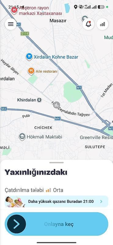 lalafo is elanlari daye: Sürücü-kuryer tələb olunur — 1