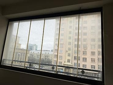cam balkon perdeleri: Şüşəbənd/sürgülü balkon sistemi - Balkon üçün şüşələnmə sistemi — 3