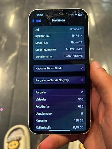 IPhone 13, 128 GB, Ağ — 2