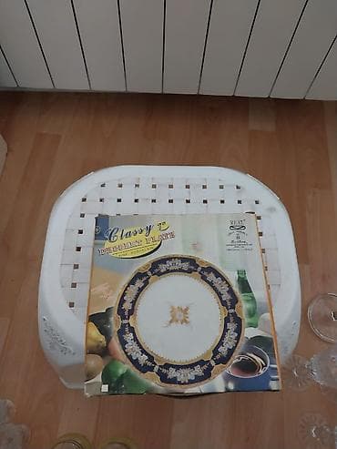 xurcun unvan: Nahar dəsti, rəng - Göy, Kobalt, 6 nəfərlik, Çexiya — 2