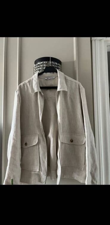 Köynəklər: Köynək, Zara, S, rəng - Bej — 4