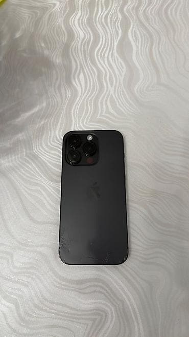 telf: IPhone 14 Pro, Qara, Qırıq — 6