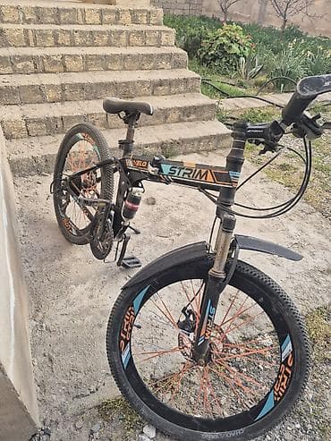 CD, DVD disklər və kassetlər: STRIM Velo dağ velosipedi - Çərçivə: amortizatorlu (full-suspension) — 2