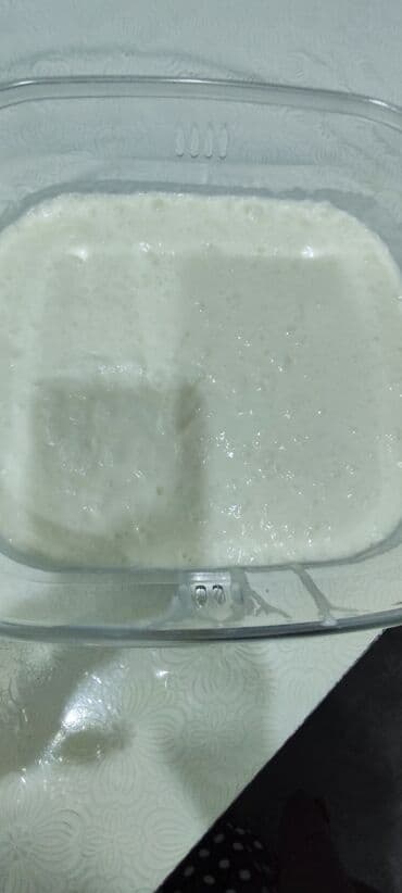 meri detox çayı fiyatı: Təbii qatıq (evdə hazırlanmış) - Süd və maya ilə hazırlanmış — 1