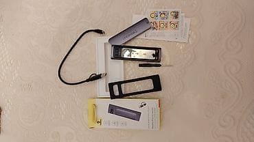 корпус: Baseus FlyJoy Series – Xarici M.2 SSD disk oxutma üçün korpus.Yeni — 3