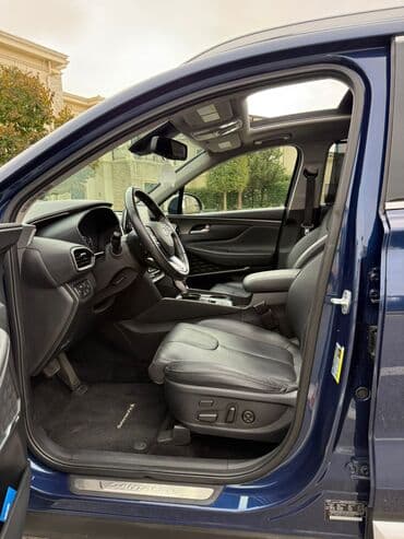 bmw x7 2009: Hyundai Santa Fe – mavi rəngli, şəhər və uzun yol üçün ideal ailəvi — 3