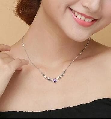 bijuteri: Xanımlar üçün incə dizaynlı boyunbağılar 2 ədəd alana metrolara — 2