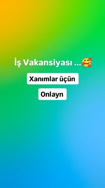 Xanımlar üçün 🥰