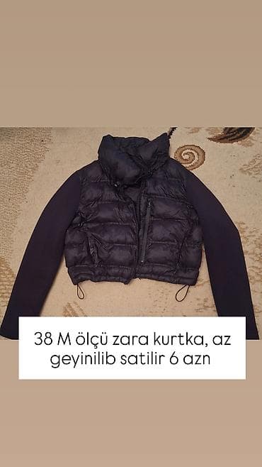 Пуховик куртка, Zara, M