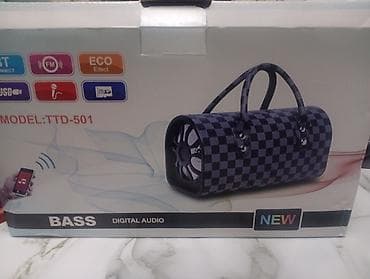 max 3: TTD-501 portativ “bag” tipli Bluetooth dinamik - Model: TTD-501 (Bass — 3