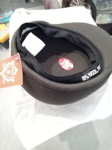 yun şarf: TOPWOLF kişi şlyapası – 100% yun - Material: 100% WOOL (etiketdə — 6