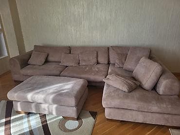 Divanlar: Uqlavoy divan. 400azn. Pufik hediyye. Yaxsi veziyyetde. Sade — 1