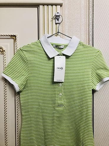 massimo dutti ispaniya: Polo köynək, Oodji, XS, rəng - Yaşıl — 1