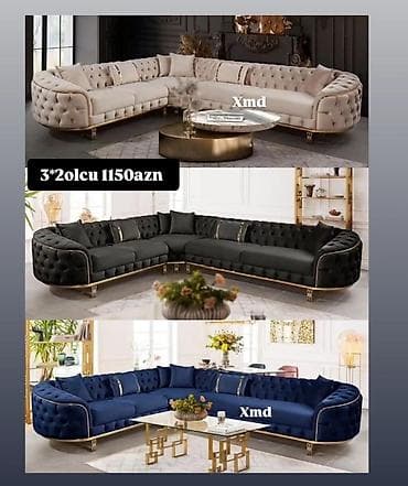 dekor sekilleri: Yeni, Künc divan, Qonaq otağı üçün, Açılmayan — 2