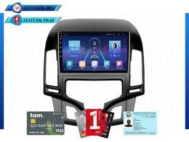 maşın manitoru: Hyundai i30 06-12 android monitor 🚙🚒 ünvana və bölgələrə ödənişli — 2