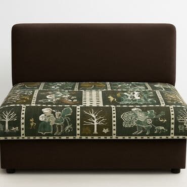 Mini-divan, Açılan, Bazasız, Parça