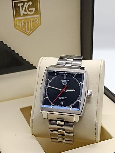 Смарт браслеты: Новый, Наручные часы, Tag Heuer, цвет - Черный — 2