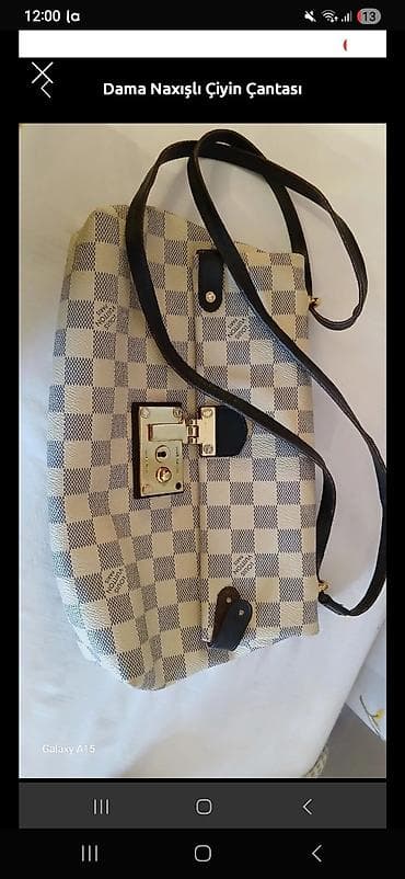 Qadın geyimləri: Çiyin çantası, Louis Vuitton, İşlənmiş — 1