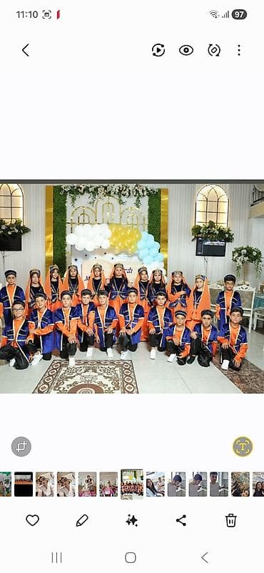 oglan tortu: Bağca uşaqları və 1, 2, 3, 4, 5 siniflər üçün milli rəqs geyimi — 2