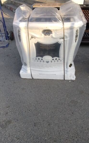 Kamin Peçi, yanacaq - Qaz