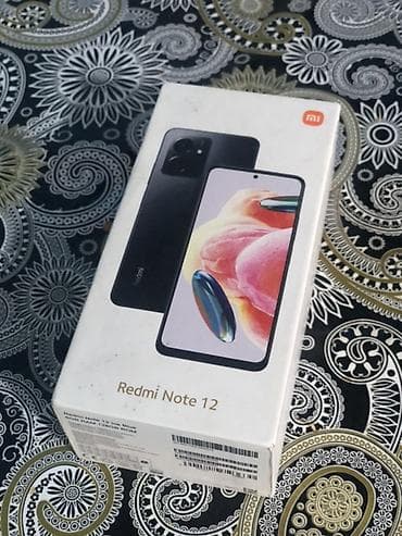 Xiaomi 12, 128 GB, rəng - Qara, 
 Sənədlərlə