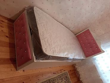 Mebel: Qız üçün, Yeni, Çarpayı, Bazalı, Matras ilə, Siyirməsiz — 2