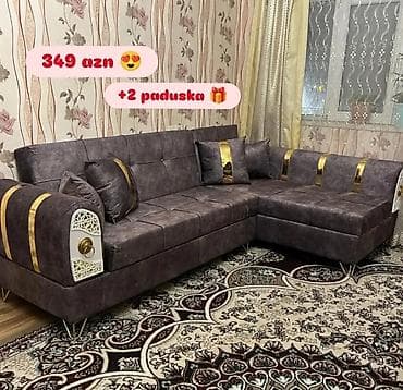 kunc mebel: Künc divan, Yeni, Açılan, Bazalı, Parça, Şəhərdaxili pulsuz çatdırılma — 1