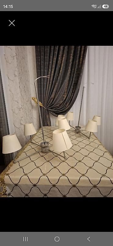 Çılçıraq, 7 lampa, Metal — 1