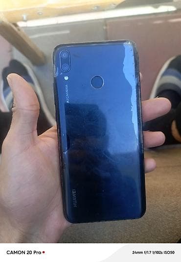 iphone 5s 64: Huawei Y9, 128 GB, rəng - Qara, Barmaq izi — 3