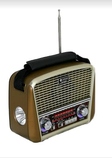fləşkart qiymətləri: Nostalji görünüşlü səs gücləndirici Fm radio Bluetooth USB flashkart — 9