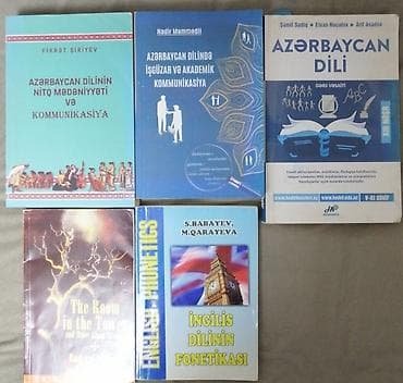 Kitablar və jurnallar: Учебники, пособия для поступающих,студентов, тесты, словари англ язык — 8