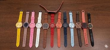 Müxtəlif üslubda qol saatları kolleksiyası - Modellər: analoq klassik