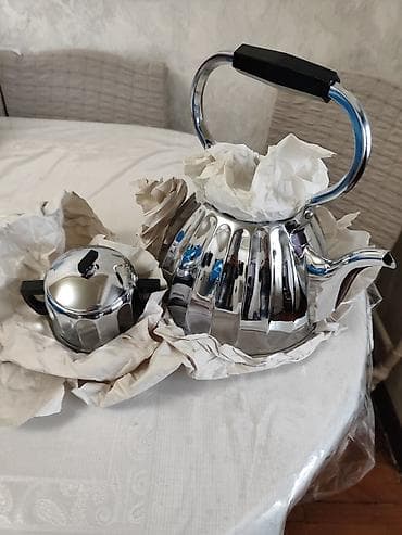 Rəng - Gümüşü, Dəm caydanı, Paslanmayan polad