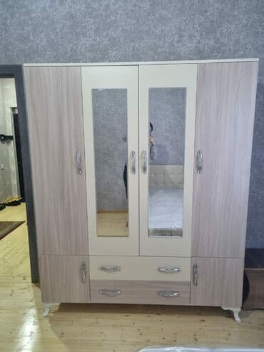 Dolablar: *4Qapili Dolab şeher içi çatdırilma pulsuz qiymət 350azn* ✨Ölçü — 1