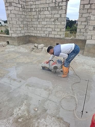 Beton kəsən beton deşən karotçu Beton Kəsmə Deşmə Xidməti beton kesimi — 1