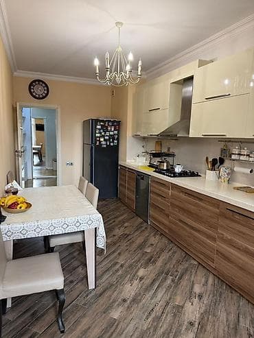 gence emlak ev: İnqılabda Asan xıdmetle uzbeuz 135 kv 3 otaqlı eşyalı ev — 9