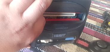 adapt: Magistr Drive 2 (16-bit MD little) retro oyun konsolu seti Komplekt — 4