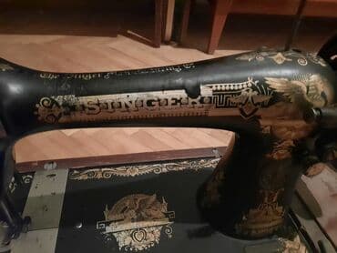 Lincoln: TƏCiLi SATILIR!!! Antikvar tikiş maşını Zinger "Singer" 1913 il — 5