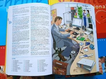 ingilis dili lüğəti pdf: Langenscheidt "Power Wörterbuch Deutsch" 1125 səhifəli kitabda — 2