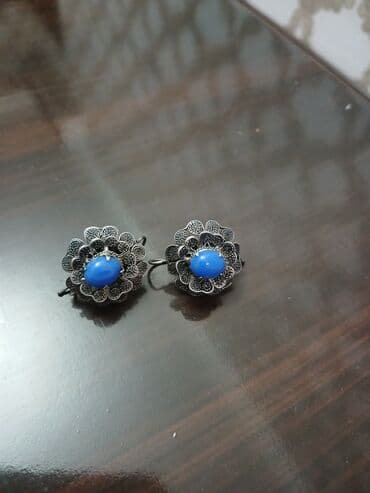 firuzə qaşlı uzuklər: В комплекте: Кольцо, Серебро — 4