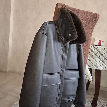 Kurtkalar: ZARA kişi gödəkçəsi - Model: qışlıq aviasiya/bomber stilində - Rəng — 4